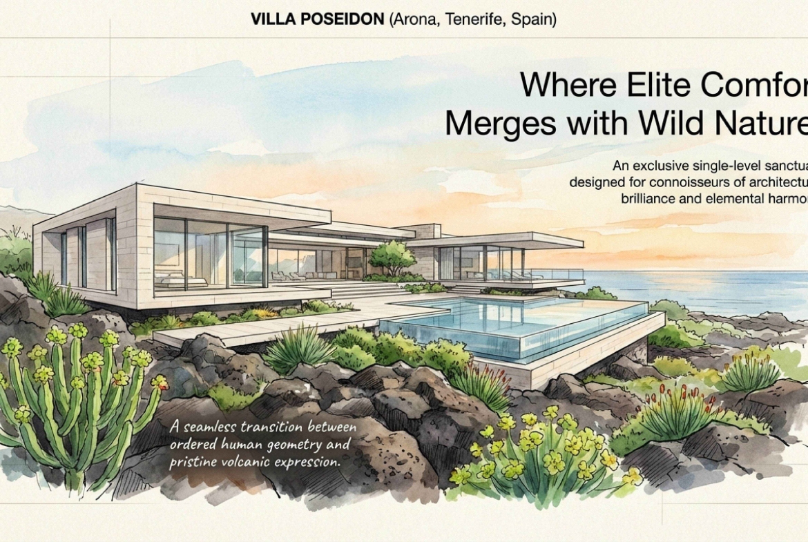 VILLA POSEIDON (Arona, Tenerife, Spain)