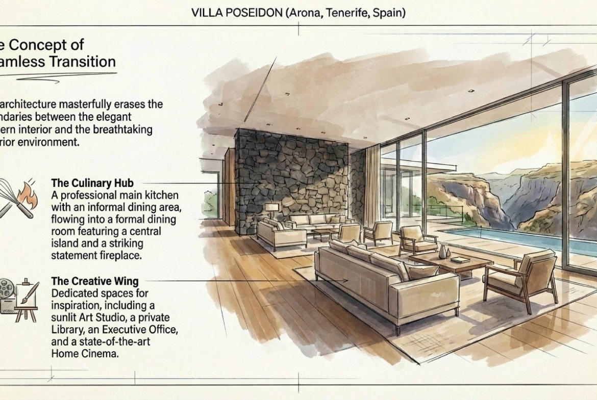 VILLA POSEIDON (Arona, Tenerife, Spain)