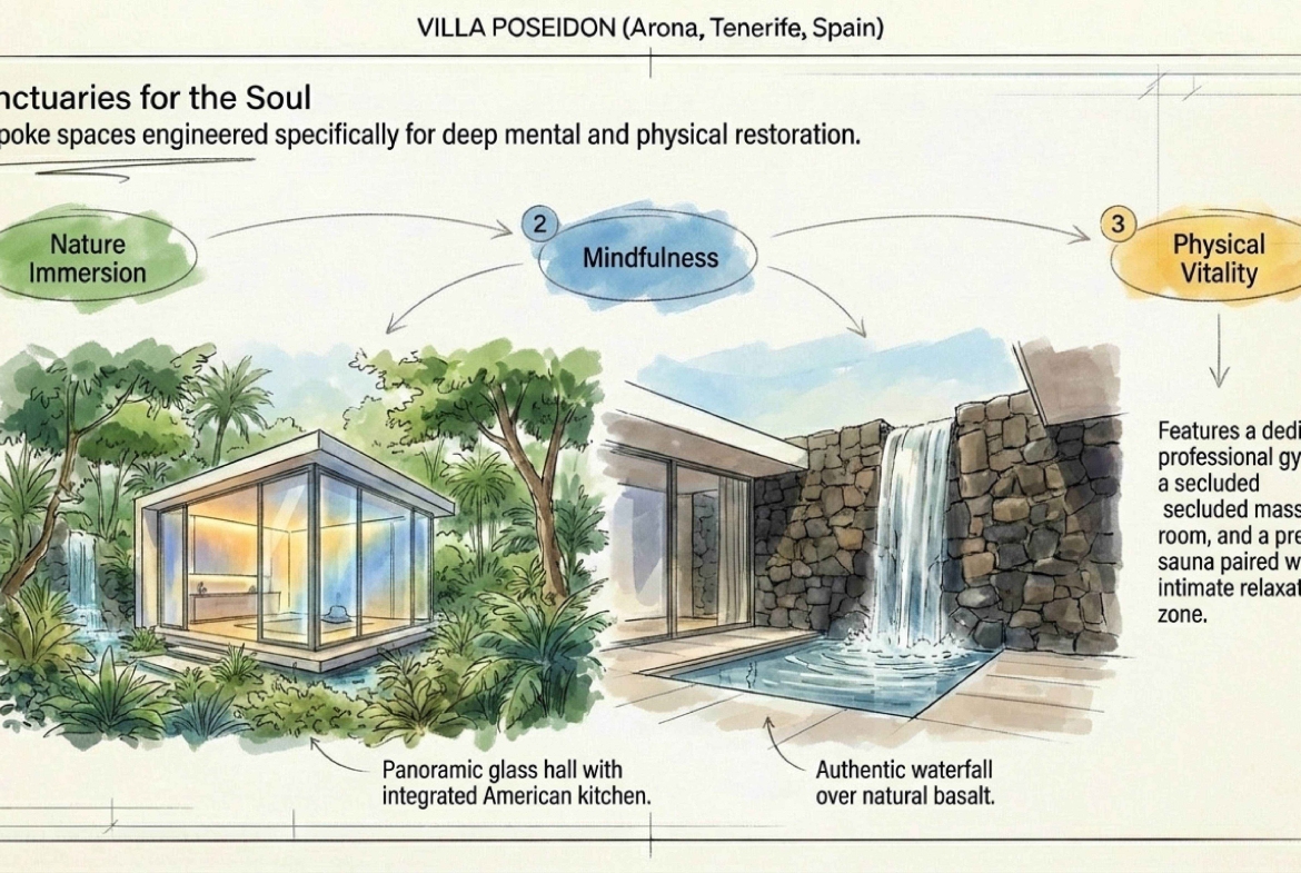 VILLA POSEIDON (Arona, Tenerife, Spain)