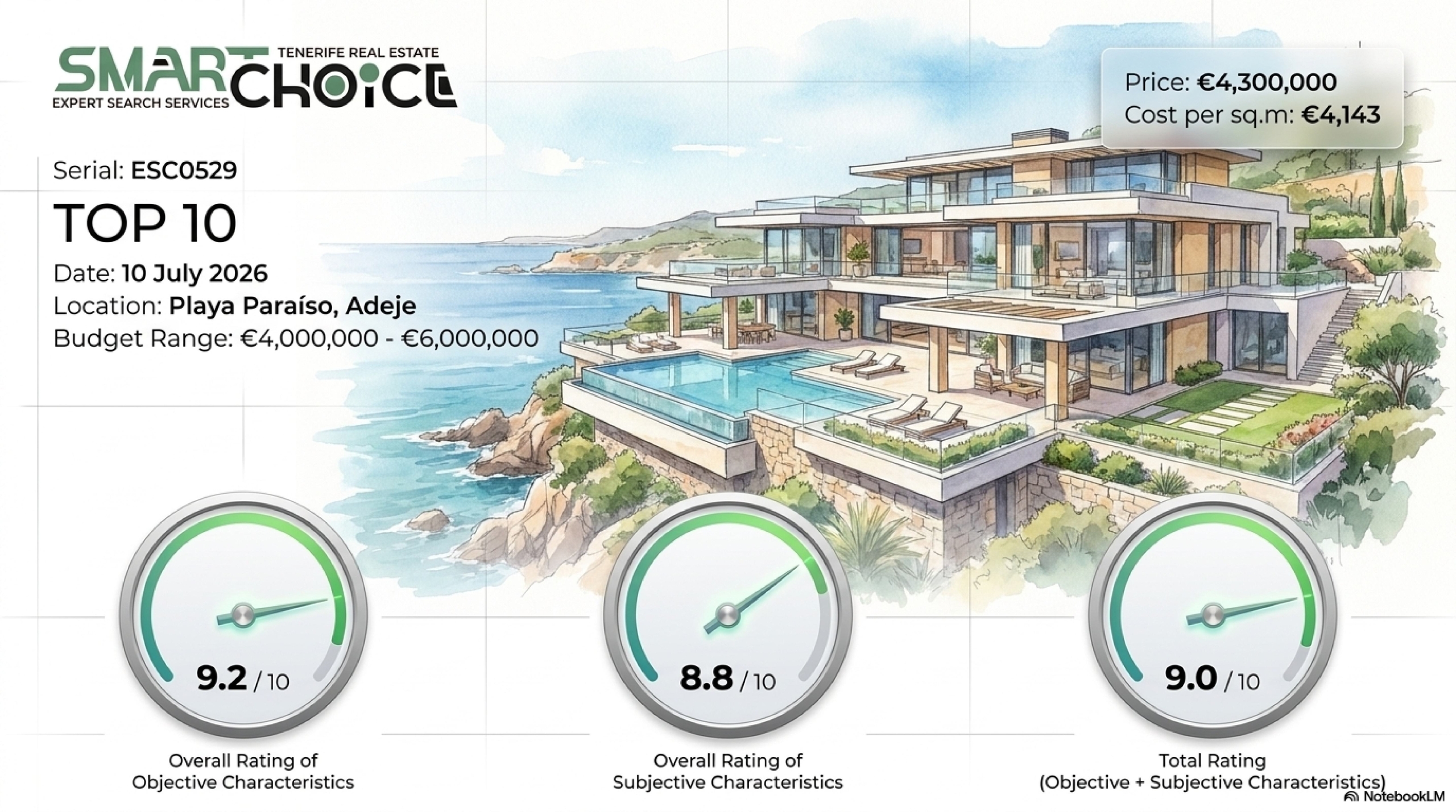 VILLA in Playa Paraíso (Adeje)