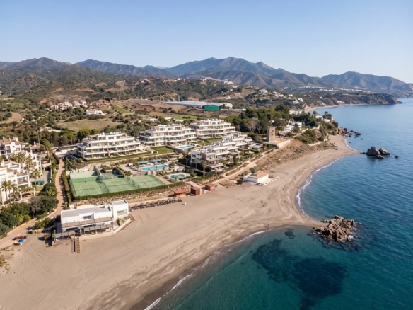 A frontline beach villa in Guadalmansa, Estepona (New Golden Mile).